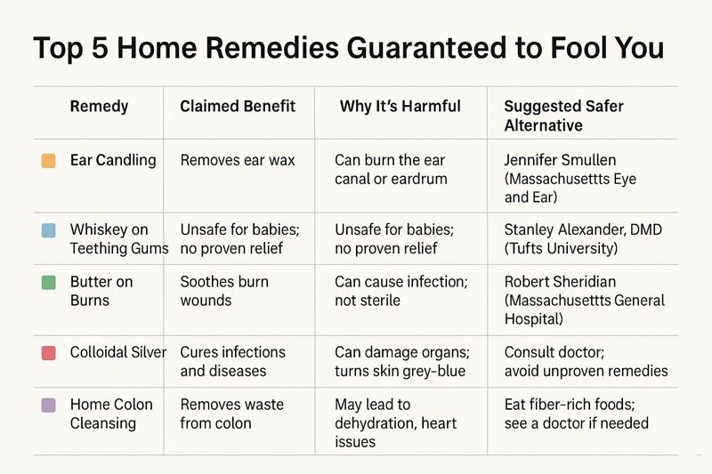 Bad Home Remedies